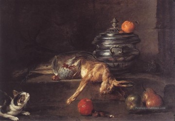  Chardin Art - La marée d’argent Jean Baptiste Simeon Chardin Nature morte